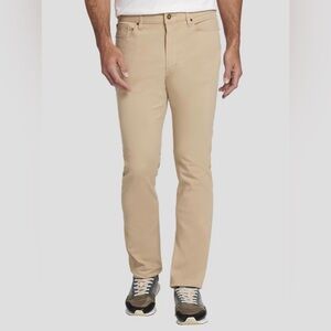 Joseph Abboud Men's 5 pocket Pant in Tan Size 36 x 32 NWT
